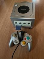 Nintendo GameCube + Mario Kart - Compleet!, Spelcomputers en Games, Ophalen of Verzenden, Met 1 controller, Zilver, Gebruikt