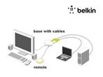 Belkin Flip 2-poorts USB KVM-switch met audio, Zo goed als nieuw, Ophalen