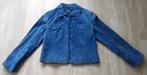 Suède leren dames jasje, kobalt blauw, maat 44, Blauw, Maat 42/44 (L), Quinn, Ophalen of Verzenden