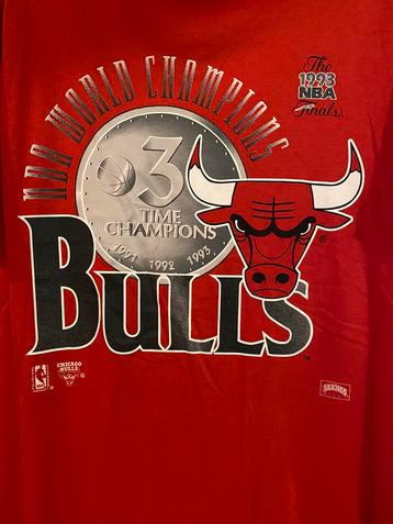 Jaren 90 Chicago Bulls NBA Champions 1993 shirt beschikbaar voor biedingen