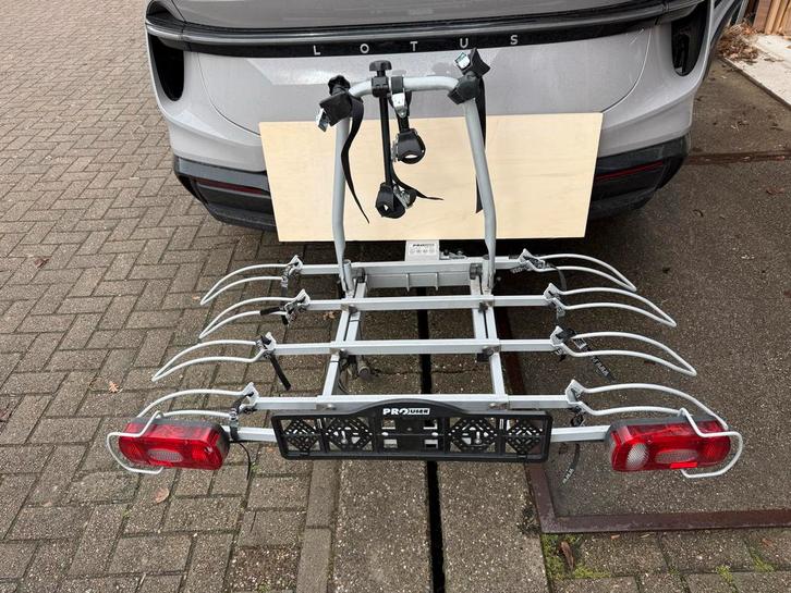 Fietsendrager voor 4 fietsen - Trekhaak, Auto diversen, Fietsendragers, Gebruikt, Trekhaakdrager, 3 fietsen of meer, Elektrische fiets