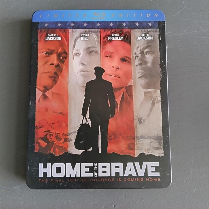 A1-2) Home of the Brave - steelcase, Cd's en Dvd's, Blu-ray, Zo goed als nieuw, Ophalen of Verzenden