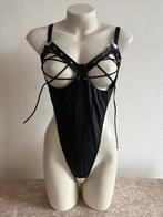 Sexy Zwarte Body - Maat M/L, Kleding | Dames, Ophalen of Verzenden, Zwart, Body of Korset