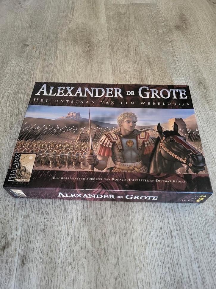 Alexander de Grote - Phalanx - Perfecte Staat!, Hobby en Vrije tijd, Gezelschapsspellen | Bordspellen, Zo goed als nieuw, Een of twee spelers