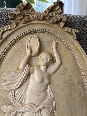 Wandbord met Godin - Houten Decoratie beschikbaar voor biedingen