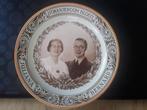 Herdenkingsbord van prins Bernard/prinses Juliana.Oranjeboom, Ophalen of Verzenden
