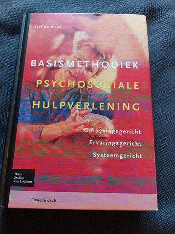 Sjef de Vries - Basismethodiek psychosociale hulpverlening beschikbaar voor biedingen
