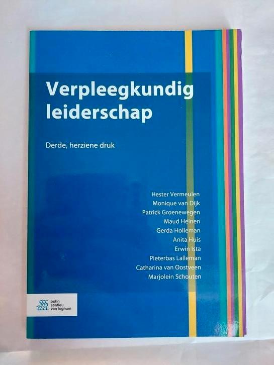 Hester Vermeulen - Verpleegkundig leiderschap, Boeken, Wetenschap, Zo goed als nieuw, Sociale wetenschap, Ophalen of Verzenden