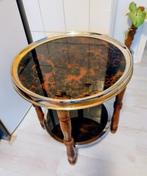 Art deco rooktafel (bijzettafel), Huis en Inrichting, Tafels | Bijzettafels, Ophalen, Rechthoekig, 75 cm of meer, 60 cm of meer