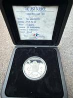 The Last Guilder / Herdenkingsmunt 2001 (Proof) in cassette, 1 gulden, Koningin Beatrix, Zilver, Ophalen of Verzenden