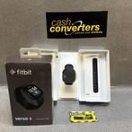 Fitbit Versa 3 Smartwatch + GPS | in doos met lader | 308765, Android, Fitbit Versa 3, Ophalen of Verzenden, Zo goed als nieuw
