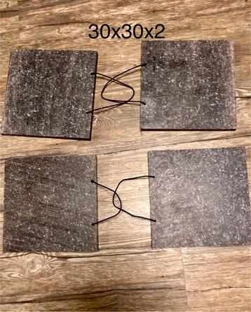 Kunststof Stempelplaten  20x20,30x30x2 caravan,camper beschikbaar voor biedingen