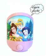 MAGISCHE NACHTLAMP DISNEY PRINSESSEN 17 x13 x 7,0 cm, Ophalen of Verzenden, Zo goed als nieuw, Lamp