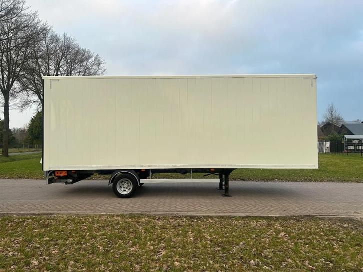 VELDHUIZEN be oplegger 5 ton met laadklep 750 kg 2017, Auto's, Vrachtwagens, Bedrijf, Te koop, Aanhangers en Opleggers, Overige brandstoffen