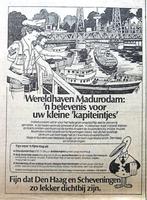 Vintage advertentie reclame Madurodam 1977 attractiepark, Tickets en Kaartjes, Eén persoon, Ticket of Toegangskaart