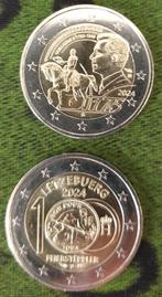 Luxemburg 2 euromunten 2024 UNC  Luxemburg 2 euromunt Willem, 2 euro, Luxemburg, Ophalen
