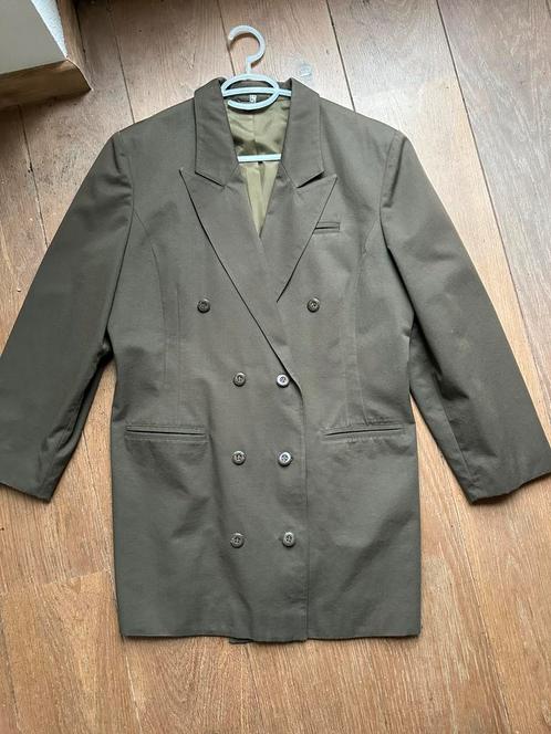 Mooie kaki groene zomerjas maat 42, Kleding | Dames, Jassen | Zomer, Zo goed als nieuw, Maat 42/44 (L), Groen, Ophalen of Verzenden