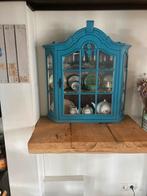 Kleine vitrinekast met sleutel - 73x65x18cm, Ophalen, Gebruikt, 50 tot 100 cm, Glas