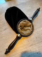 Antieke Collectezak met Houten Handvat, Ophalen of Verzenden