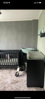 Zwarte babykamer met toebehoren, Kinderen en Baby's, Ophalen of Verzenden, Zo goed als nieuw, Jongetje of Meisje