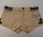 Supertrash beige shorts / korte broek vol kralen mt 26 36033, ., Beige, Ophalen of Verzenden, Zo goed als nieuw