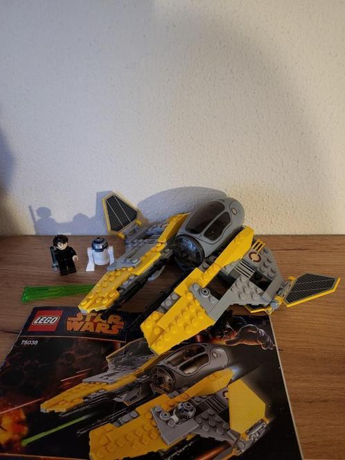 75038 Lego Star Wars: Jedi Interceptor, Kinderen en Baby's, Speelgoed | Duplo en Lego, Gebruikt, Lego, Complete set, Ophalen of Verzenden