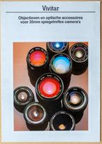Folder Vivitar objectieven, Ophalen of Verzenden, 1980 tot heden, Overige typen