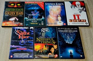 Stephen King DVD Collectie - 7 Films beschikbaar voor biedingen