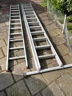 3 delen Altrex ladder, 340 cm per deel, Ladder, Gebruikt, Opvouwbaar of Inschuifbaar, 4 meter of meer
