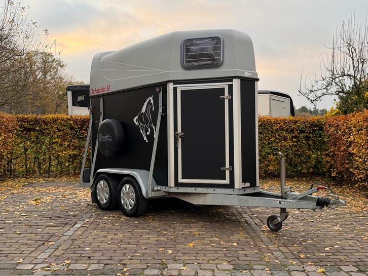 Nette 1.5 paards xxtrail, nieuwe bodem, Dieren en Toebehoren, Paarden en Pony's | Trailers en Aanhangwagens, Zo goed als nieuw