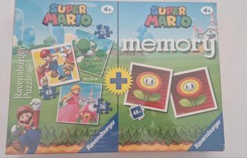 Nieuw! Super Mario 3x puzzel + memory beschikbaar voor biedingen