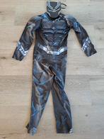 H&M Black Panther verkleedpak met masker maat 122-128, Ophalen of Verzenden, Zo goed als nieuw, 122 t/m 128, Jongen of Meisje