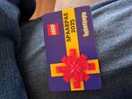 LEGO Intertoys spaarpas met 2 punten, Tickets en Kaartjes, Kortingen en Cadeaubonnen, Eén persoon, Overige soorten, Overige typen