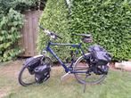 Complete trekking fiets 65 cm incl 4 nieuwe Ortlieb tassen, 28 inch, Gebruikt, Vering, Meer dan 20 versnellingen
