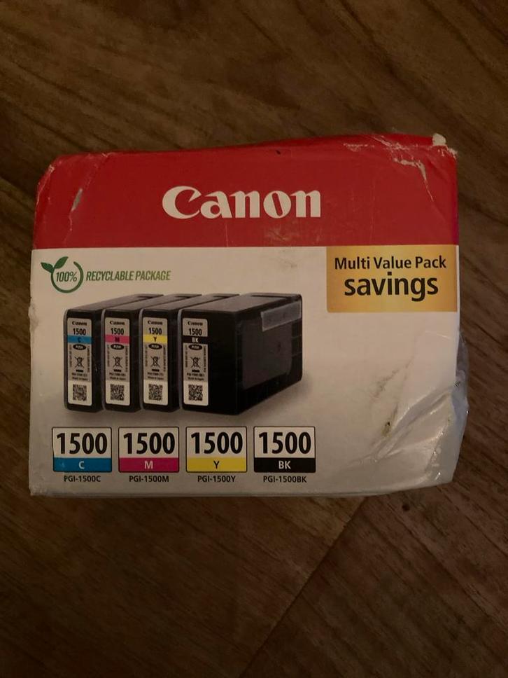 Canon PGI-1500 Multipack, Computers en Software, Printerbenodigdheden, Nieuw, Cartridge, Ophalen of Verzenden