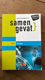 Samengevat havo Biologie, Boeken, Ophalen of Verzenden, Zo goed als nieuw, HAVO, Biologie