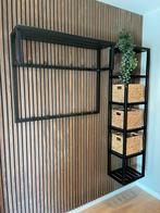 Maatwerk meubels kapstokken wandrekken Hout Staal interieur, Ophalen of Verzenden, Nieuw, Metaal, Wandkapstok