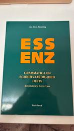 Duits Grammatica Schrijfvaardigheid van Essenz Havo/VWO, Ophalen of Verzenden, Zo goed als nieuw