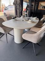 Japandi stijl Eettafel, Ophalen, 100 tot 150 cm, Japandi Stijl, Vijf personen of meer