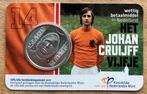 Coincard Johan Cruijff vijfje in UNC kwaliteit, Postzegels en Munten, Munten | Nederland, Ophalen, Koningin Beatrix, Euro's, Losse munt