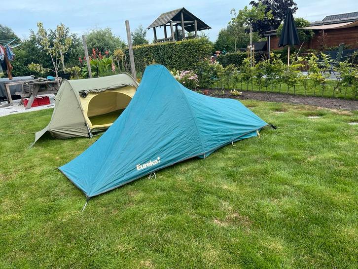 Kleine trekkerstent, festivaltent. Eureka! Moon shadow, Caravans en Kamperen, Tenten, Zo goed als nieuw, Ophalen of Verzenden