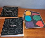 Het nieuwe Tangram boek in cassette 1977 met de 2 kaarten, Boeken, Gelezen, Verzenden, Joost Elffers, Overige onderwerpen