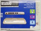 Sweex | broadband router 4 port 10/100 switch | z.g.a.n., Ophalen of Verzenden, Zo goed als nieuw, Router, Sweex