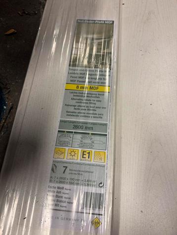 MDF Paneel 2600mm - Nieuw in verpakking! beschikbaar voor biedingen