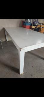 Massief eiken tafel, Ophalen