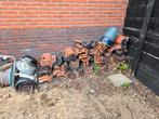 104 nieuwe dakpannen en enkele nokdakpannen. zwart., Doe-het-zelf en Verbouw, Dakpannen en Dakbedekking, Ophalen, Steen of Klei