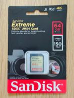 SanDisk Extreme 64GB SDXC UHS-I Kaart - Nieuw, SDXC, Nieuw, Fotocamera, 64 GB