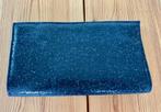 Neleda Vintage Clutch / tasje / portemonnee - Zwart Glitter, Ophalen of Verzenden, Zo goed als nieuw, Zwart