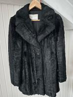 Zara Imitatie Bontjas Maat S, Kleding | Dames, Jassen | Winter, Ophalen of Verzenden, Zo goed als nieuw, Maat 36 (S), Zwart
