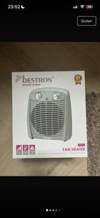 3 bestron kacheltjes fan heater nieuw, Minder dan 60 m³, 3 snelheden of meer, Ophalen of Verzenden, Zo goed als nieuw